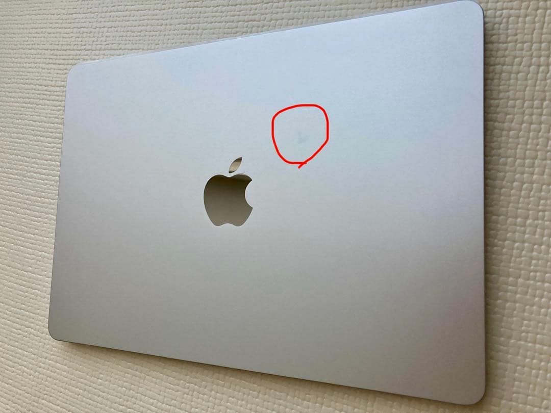 【美品】MacBookAir M2 シルバー