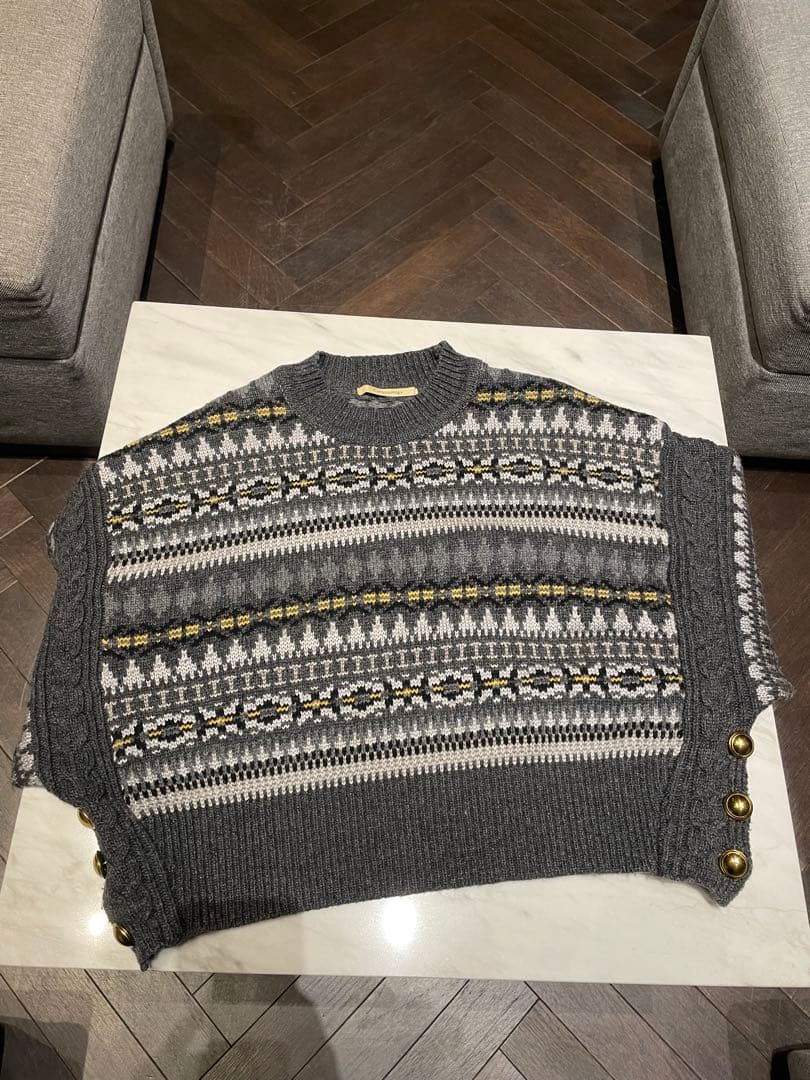 Curensologyカレンソロジー 22AWフェアアイルニット　セーター 長袖