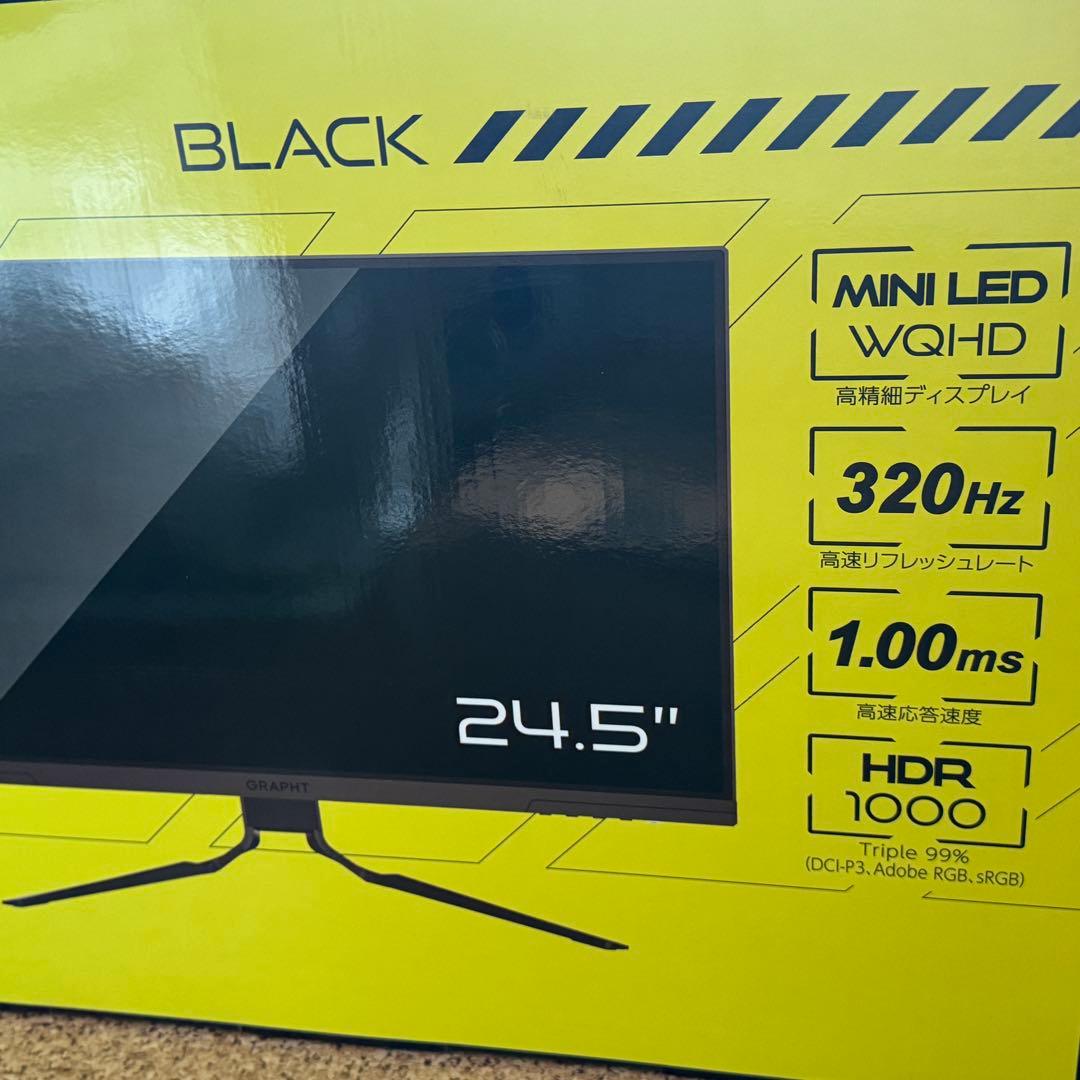 GRAPHT 24インチ WQHD 320Hz miniLED