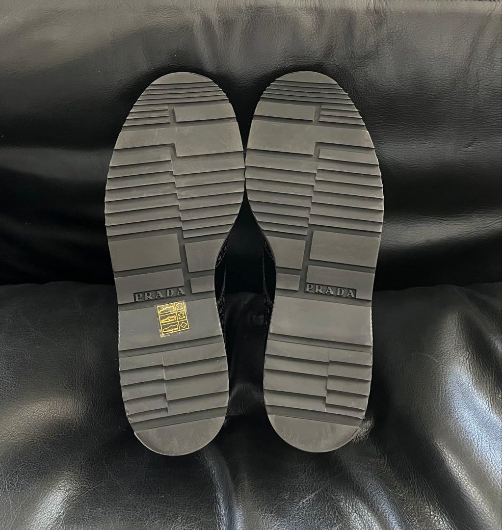 PRADA プラダ ウィングチップ パテントレザー シューズ オックスフォード