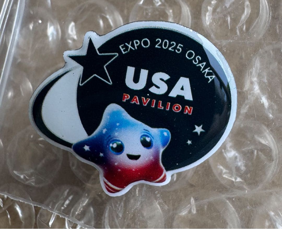 超激レア！！　大阪・関西万博　Spark スパーク　アメリカ館　非売品　ピンズ
