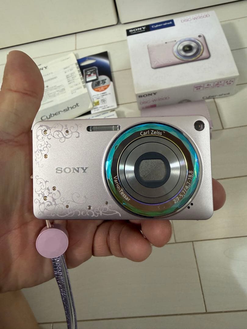 SONY サイバーショット　DSC-W350D