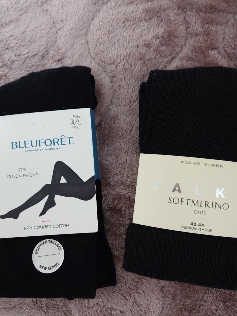 新品未使用BLEUFORET & FALKE タイツセット