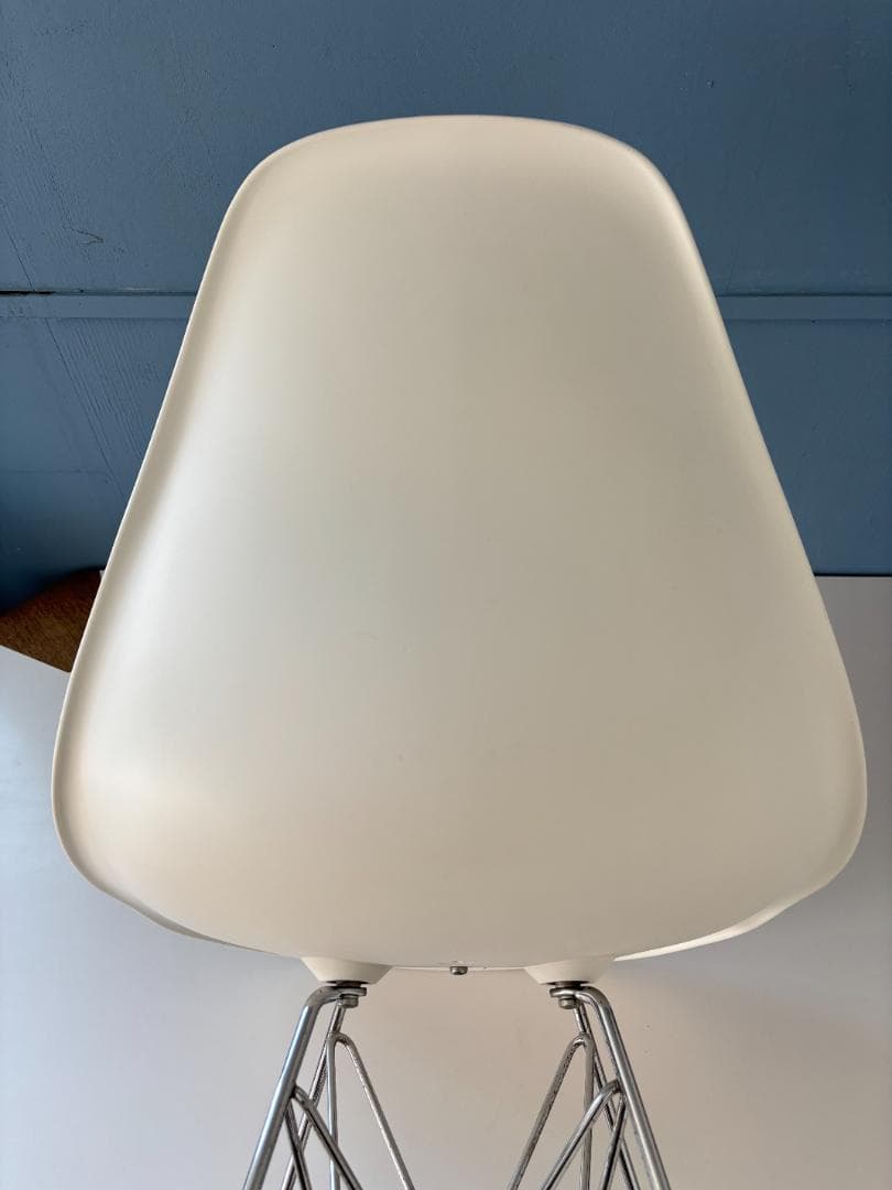 イームズ/Eamesシェルチェア ホワイト×オレンジ B