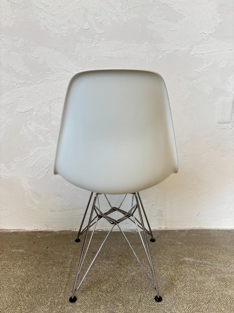 イームズ/Eamesシェルチェア ホワイト×オレンジ B