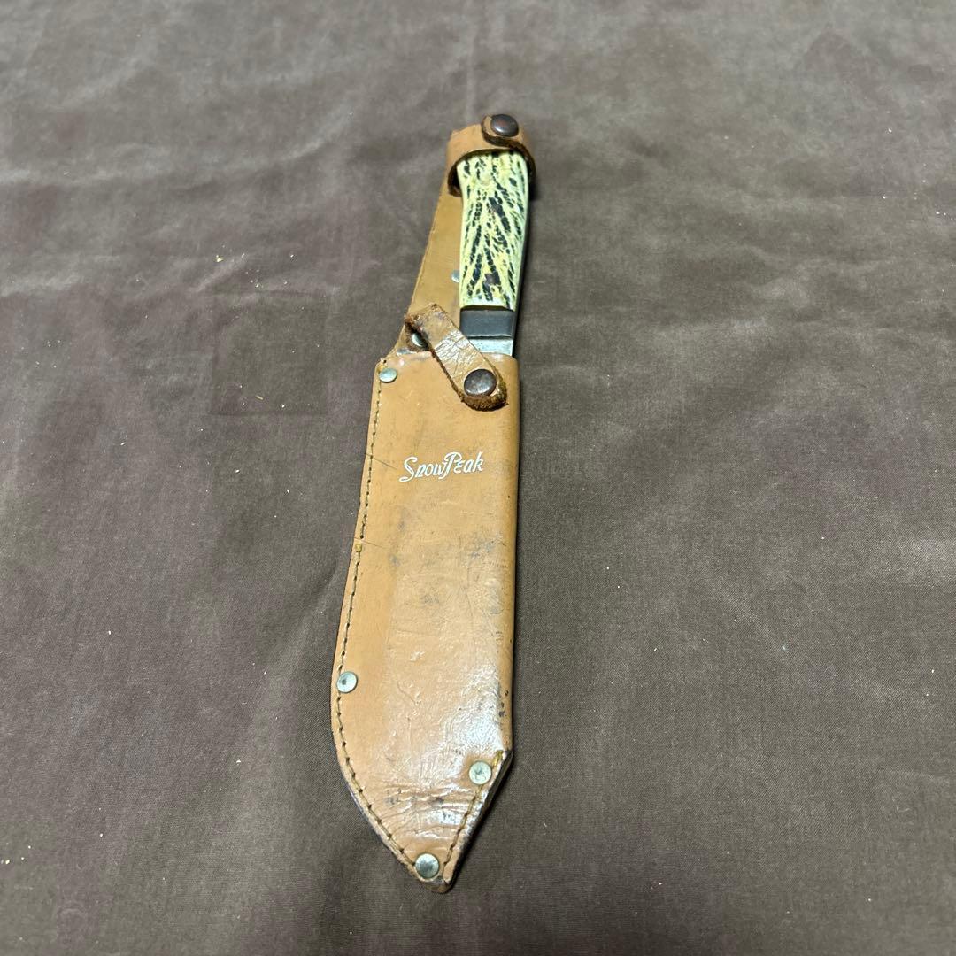 菊一文字　ビンテージナイフ　スノーピーク