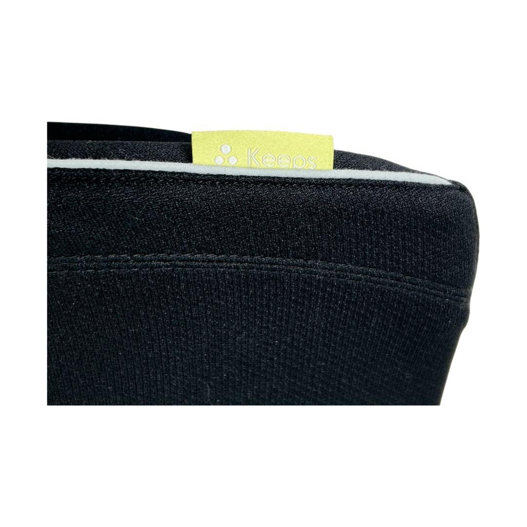 専用❣️西川 Keeps クッション＆ランバークッション セット ブラック　骨盤