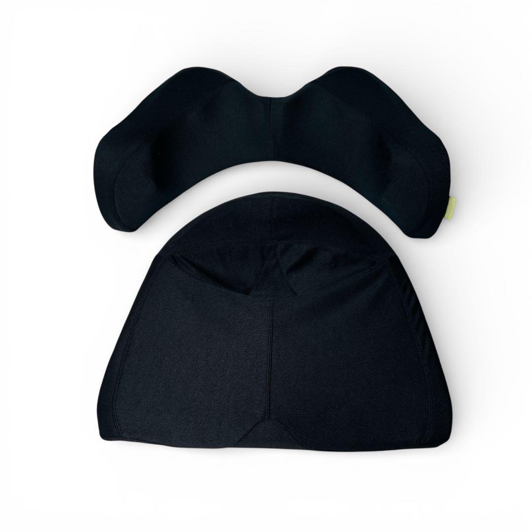 専用❣️西川 Keeps クッション＆ランバークッション セット ブラック　骨盤