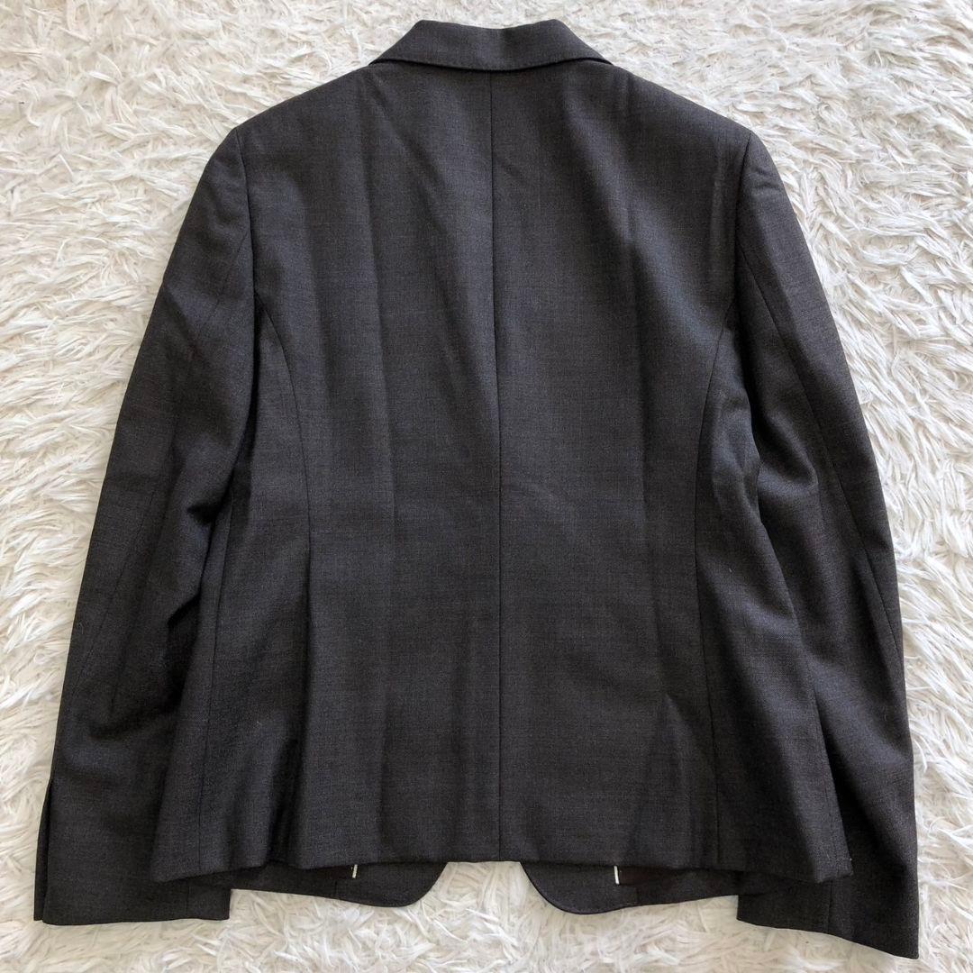 高級感✨ NEWYORKER パンツ スーツ セットアップ 茶系 XL 13号