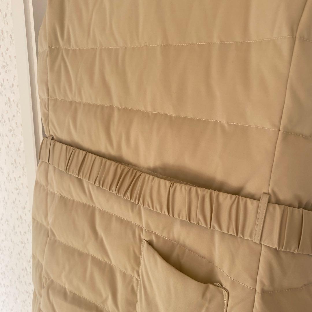 archivio ベージュ ダウンベスト