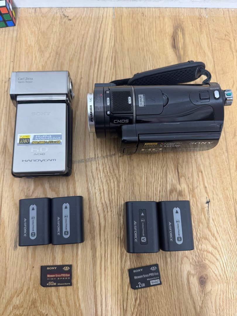 動作確認 ソニーSONY デジタルビデオカメラ 2セット