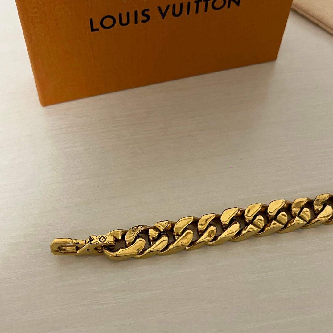 LOUIS VUITTON チェーンリンクス モノグラム ブレスレット