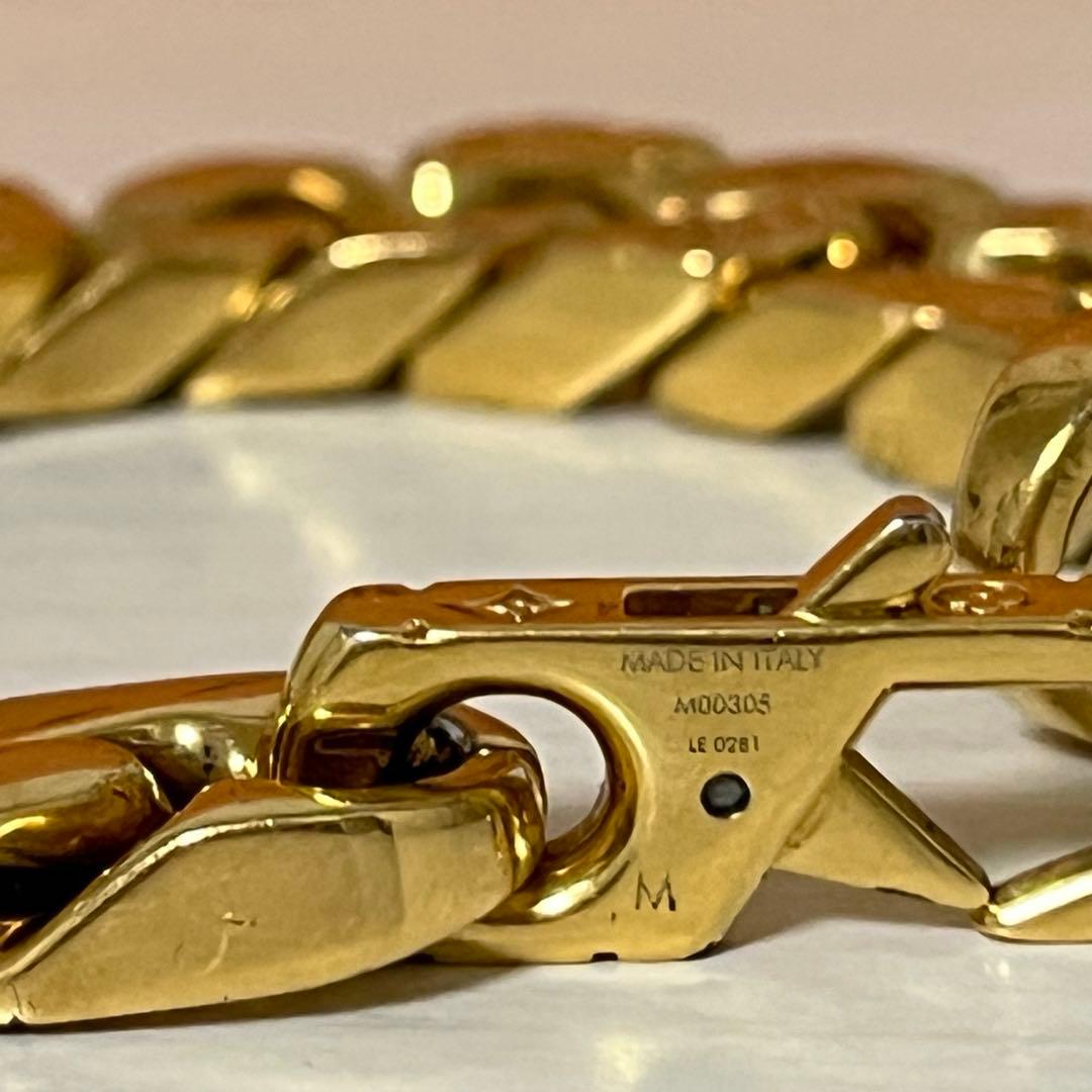 LOUIS VUITTON チェーンリンクス モノグラム ブレスレット