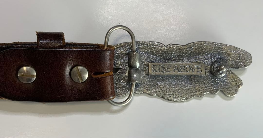 ANTI HERO SKATEBOARDS レザー　ベルト　イーグル　バックル