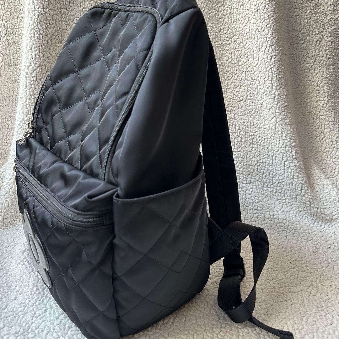 【極美品】MARY QUANT ジオメトリックキルトデイジーリュック