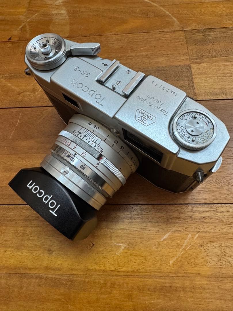 完動品　TOPCON35S トプコン35S 純正フード付