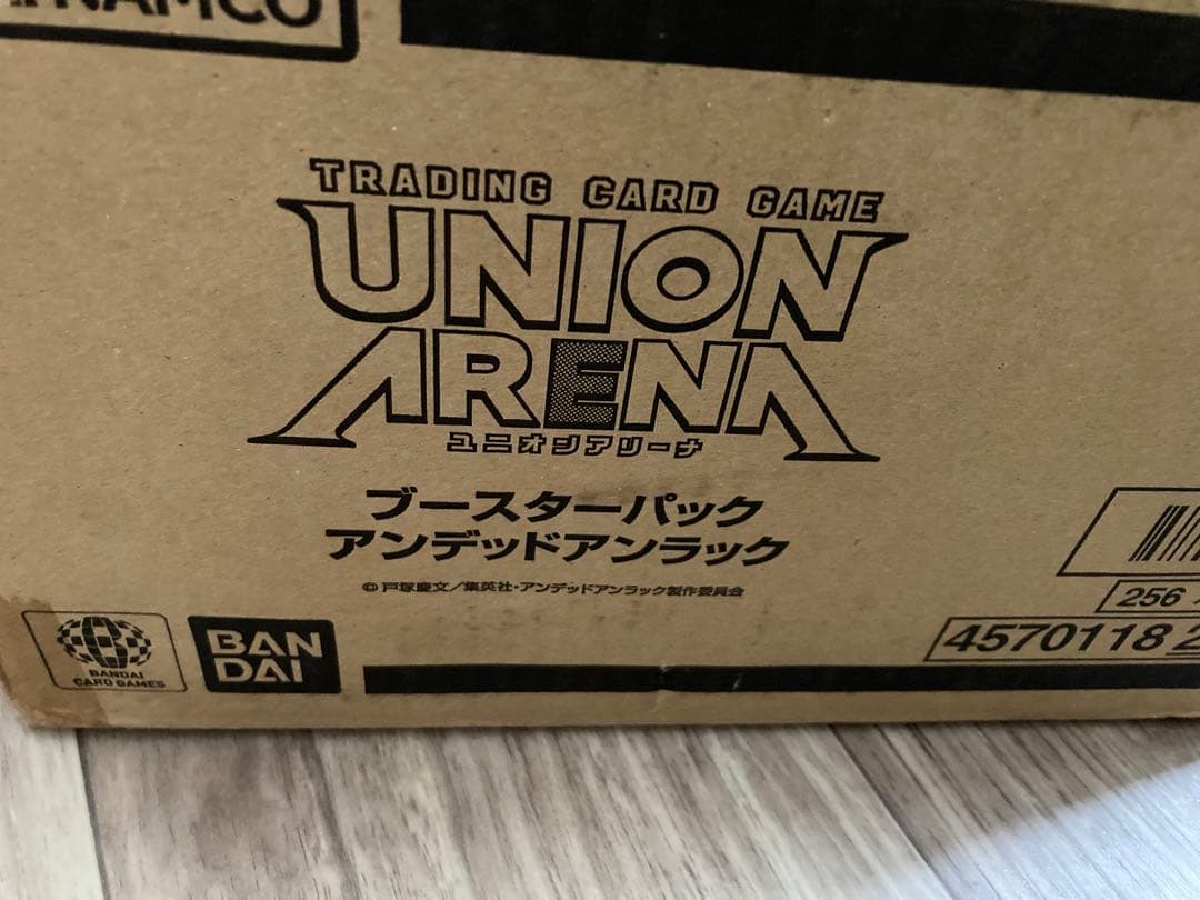 土日特価！ユニオンアリーナ　アンデットアンラック未開封1カートン(１６BOX)