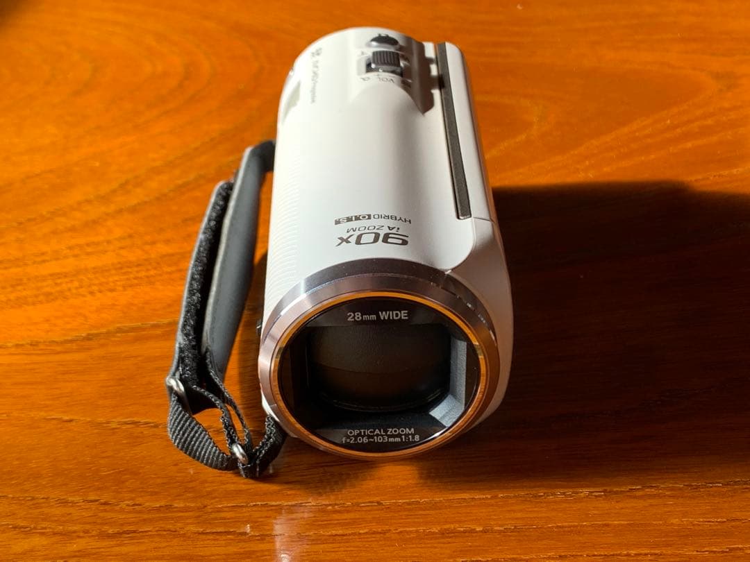 Panasonic HC-V480MS ホワイト ビデオカメラ 本体