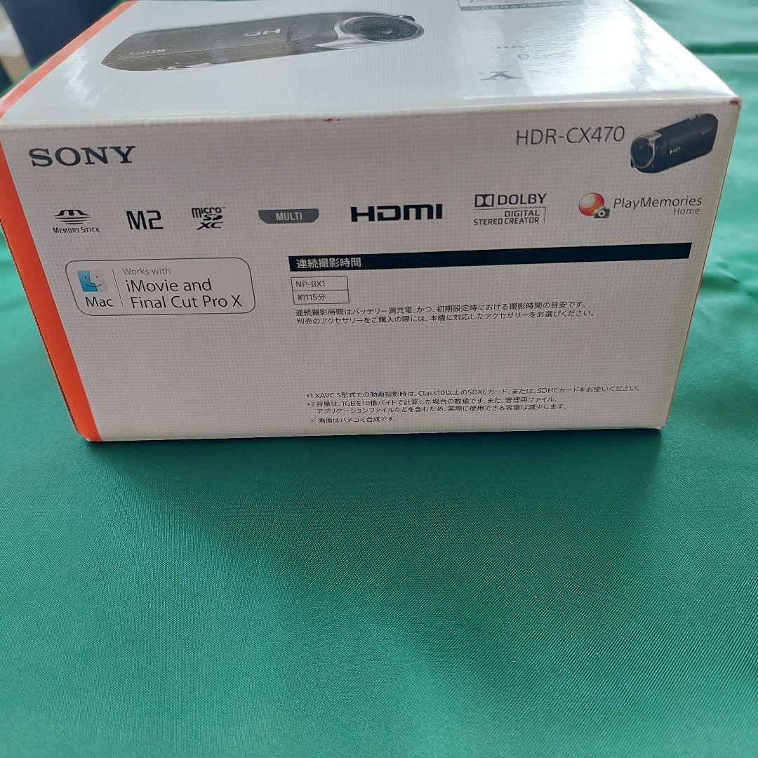 almayaです！美品！SONY HDR-CX470 HDビデオカメラ