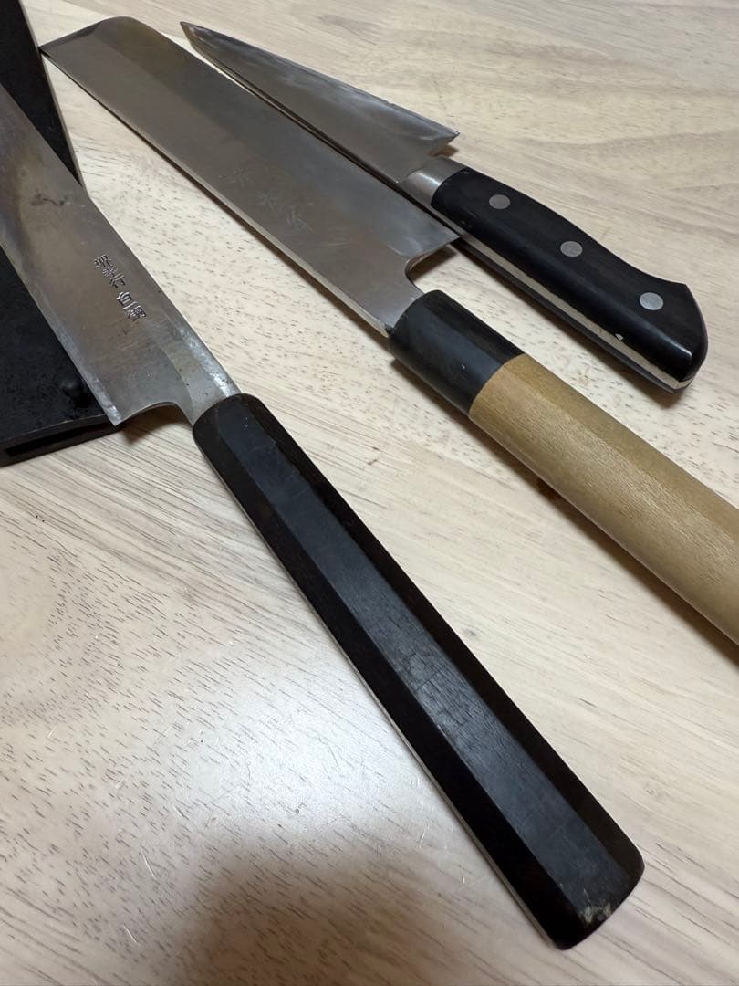 堺孝行　白虎　薄刃　洋出刃セット