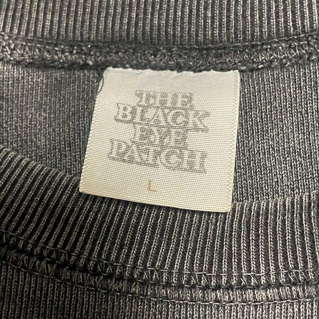 Black Eye Patch フェード　取扱注意スウェット　グレー　L 墨黒