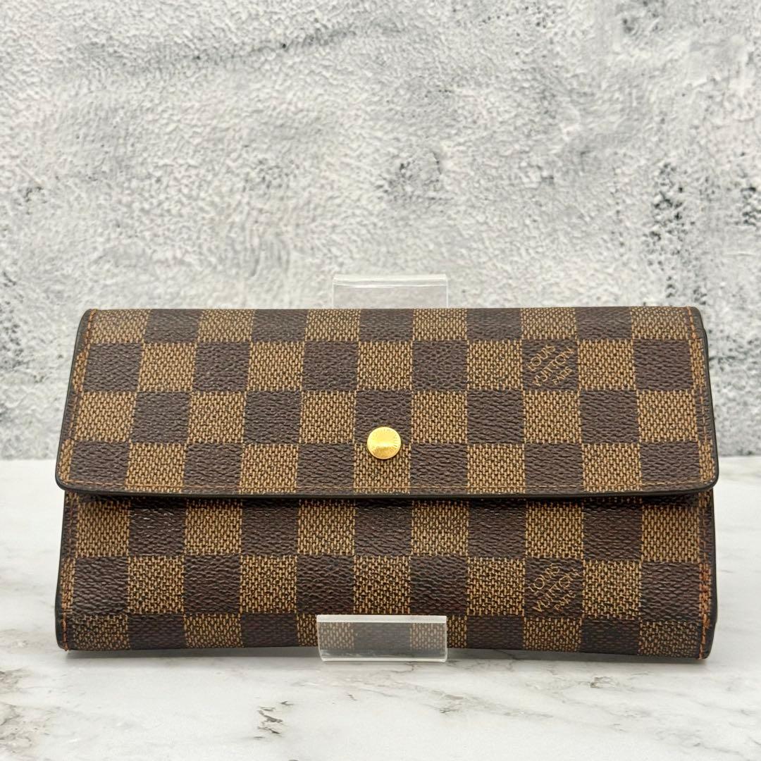 ◆◆ぷりんちゃんさん専用◆◆ルイヴィトン ダミエ 三つ折り財布 ポルト トレゾー