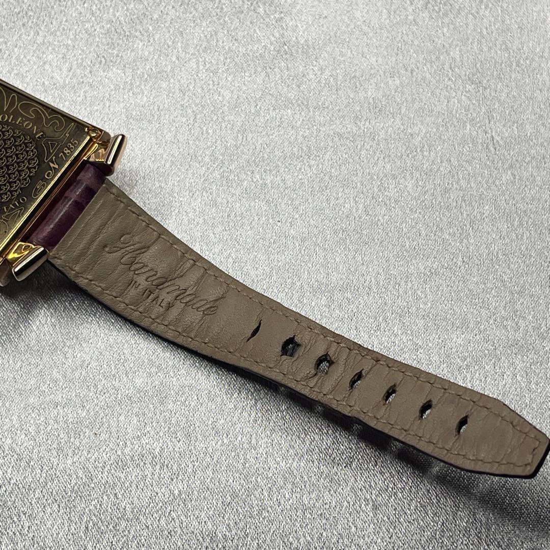 GAGA MILANO NAPOLEONE クォーツ シェル 2針