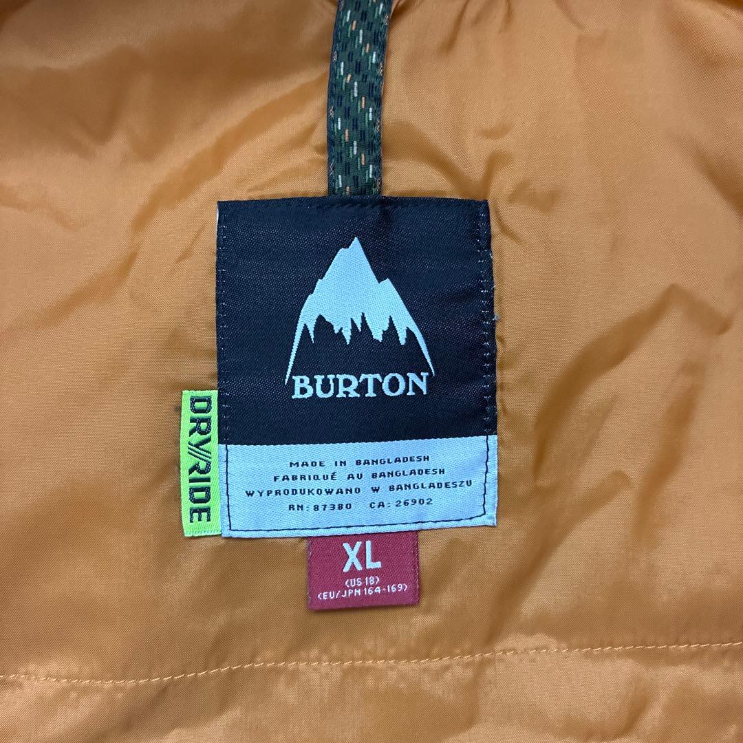 BURTON キッズXL 160 ジャケット スノーウェア スキー グリーン