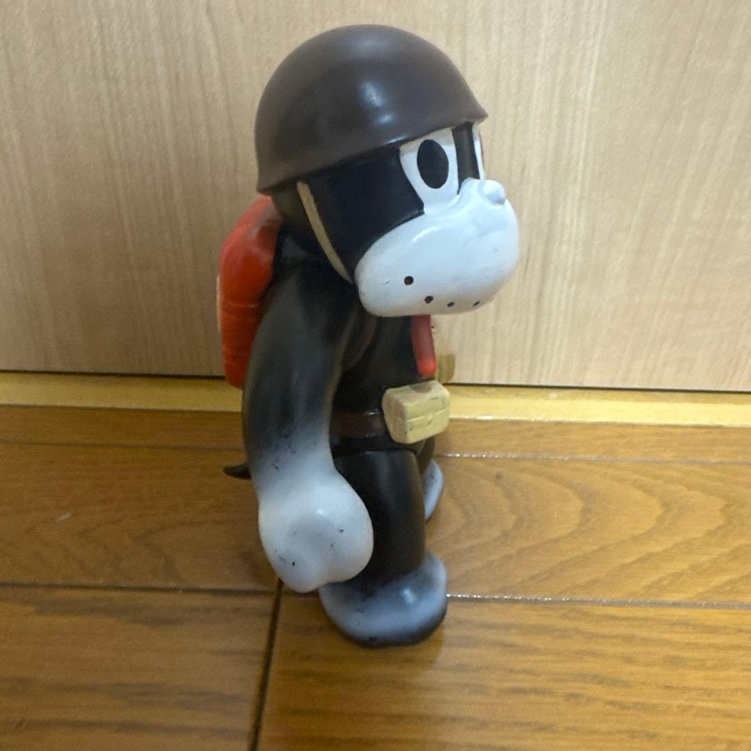 のらくろ上等兵 ソフビ マルサンビンテージ