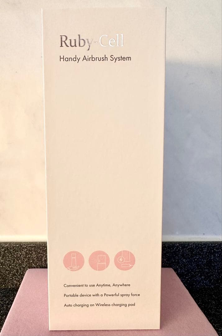 ルビーセルハンディエアブラシ・ブラック➕4Uセラム2本