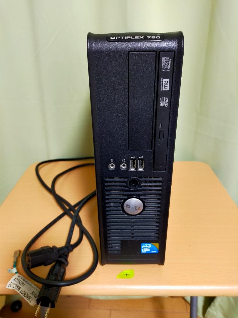 ④Optiplex780 Core2quad men8gb SSD240gb