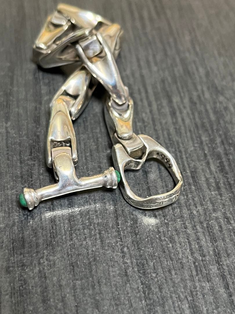 【SV@プロフ必読】ビルウォールレザー　ミニuジョイントブレスレット