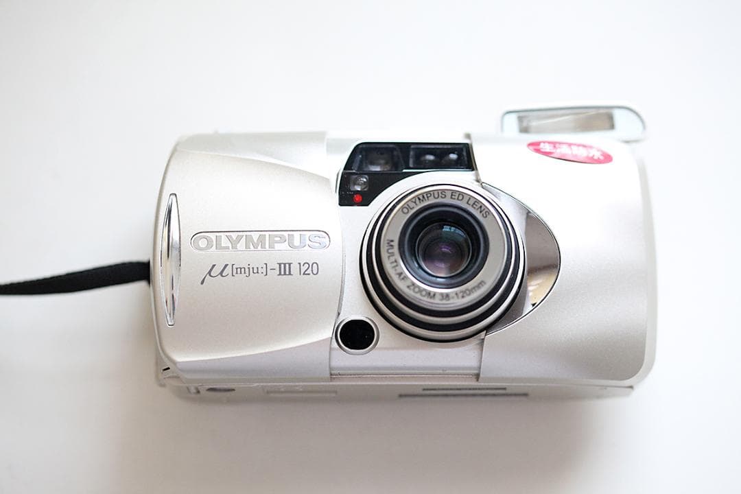 OLYMPUS μ[mju:]-III 120 フィルムカメラ Q764