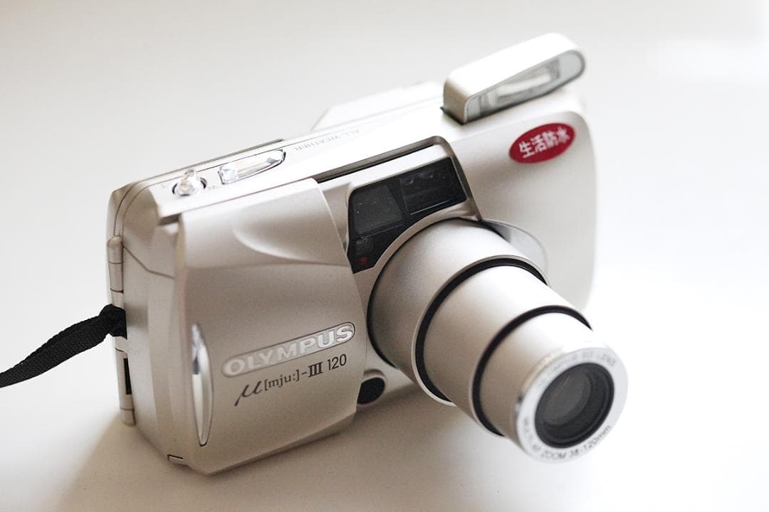 OLYMPUS μ[mju:]-III 120 フィルムカメラ Q764