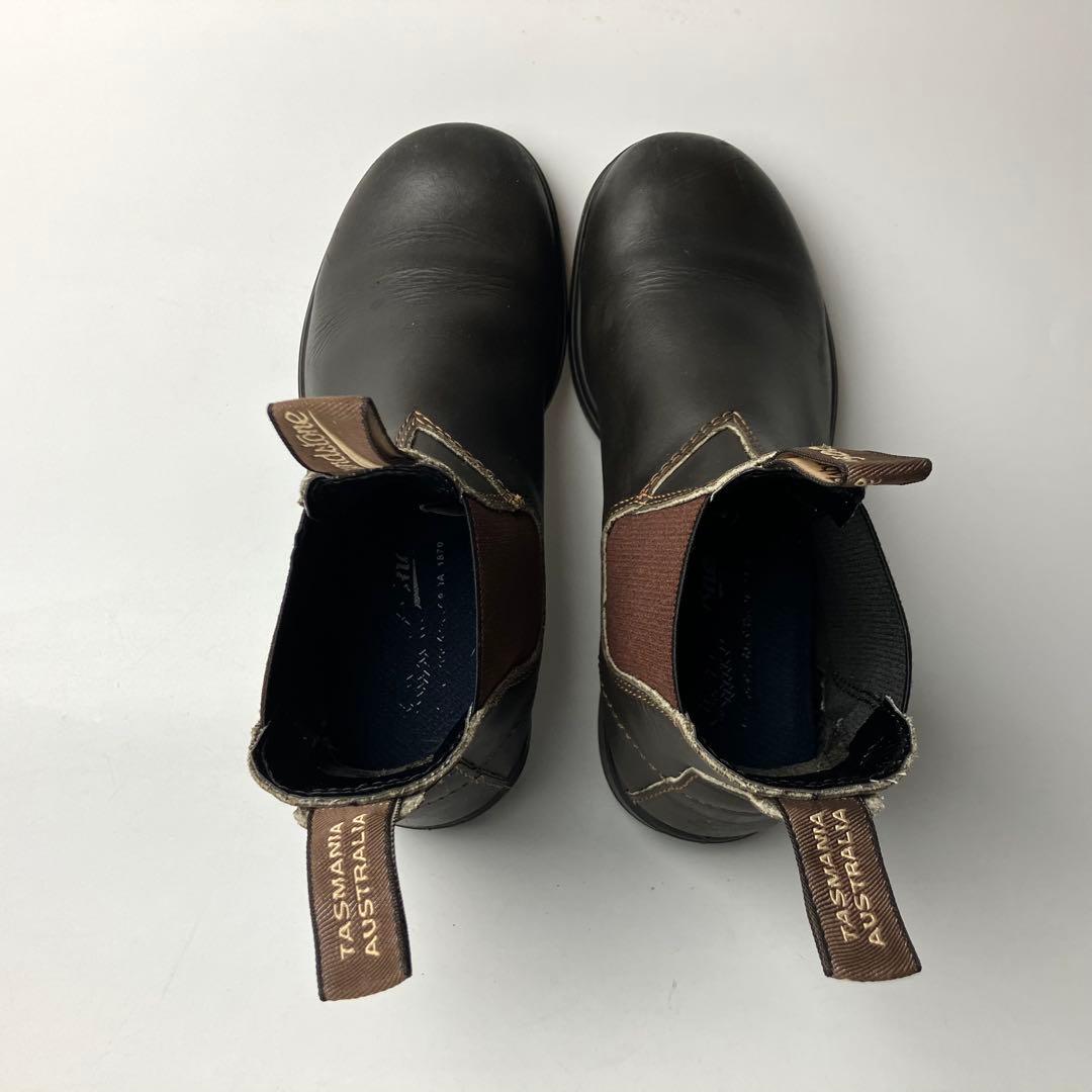 【BLUNDSTONE】サイドゴア　チェルシーブーツ　スタウトブラウン　23cm