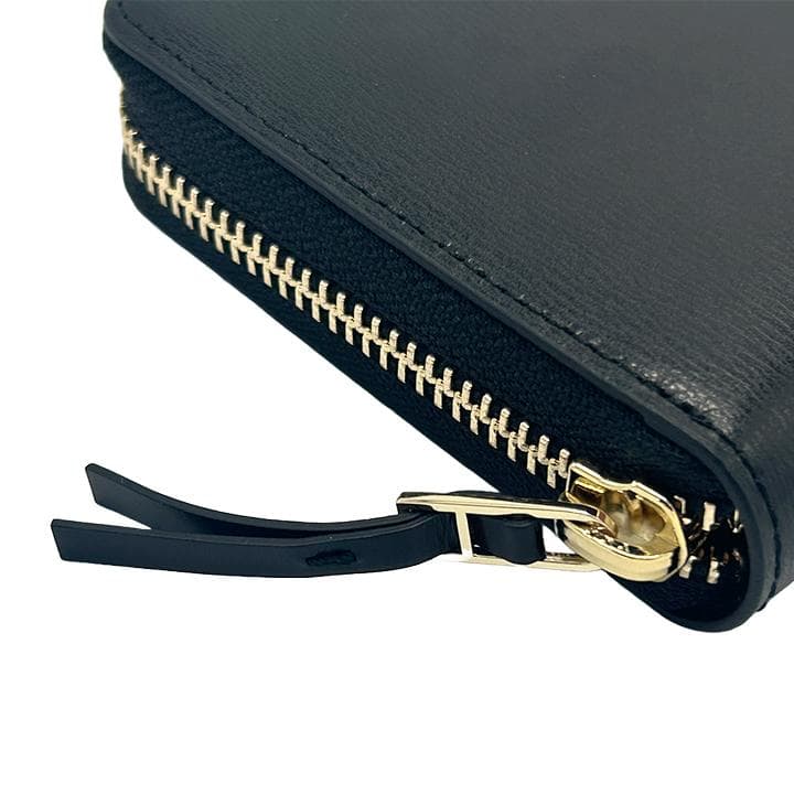 新品 ポールスミス ラウンドジップ 長財布 ブラック 黒 シティエンボス★703