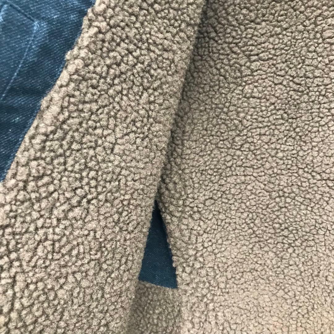 アットダーティー　コート　XL　ネイビー　ボア