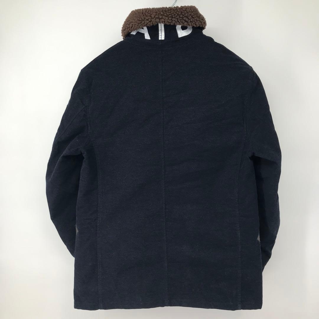アットダーティー　コート　XL　ネイビー　ボア