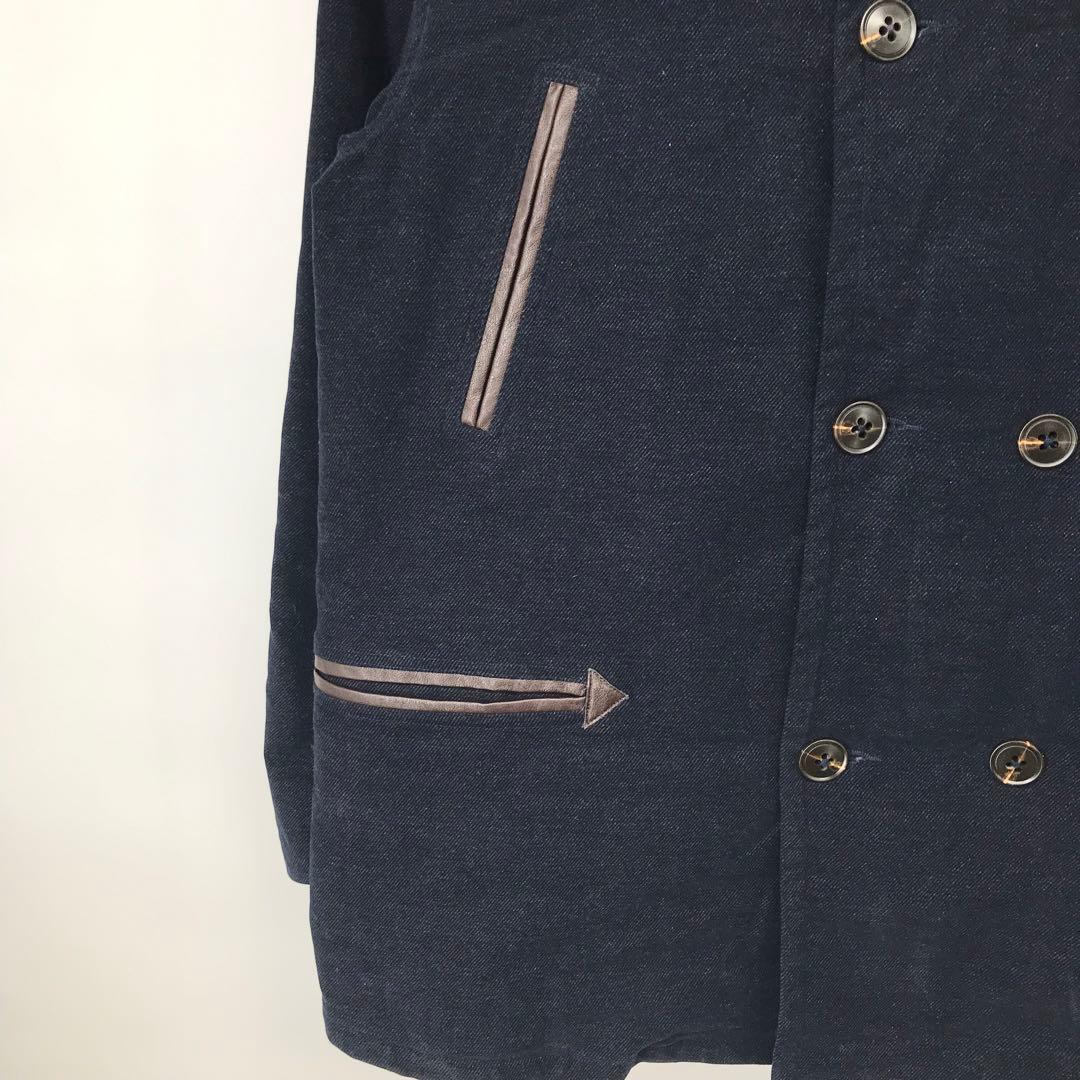 アットダーティー　コート　XL　ネイビー　ボア