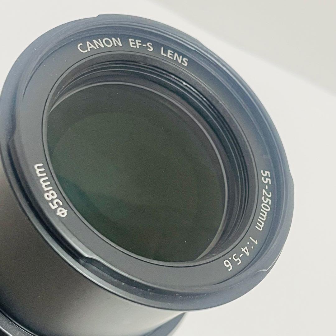 Canon キャノン 望遠レンズ EF-S 55-250mm IS ZOOM