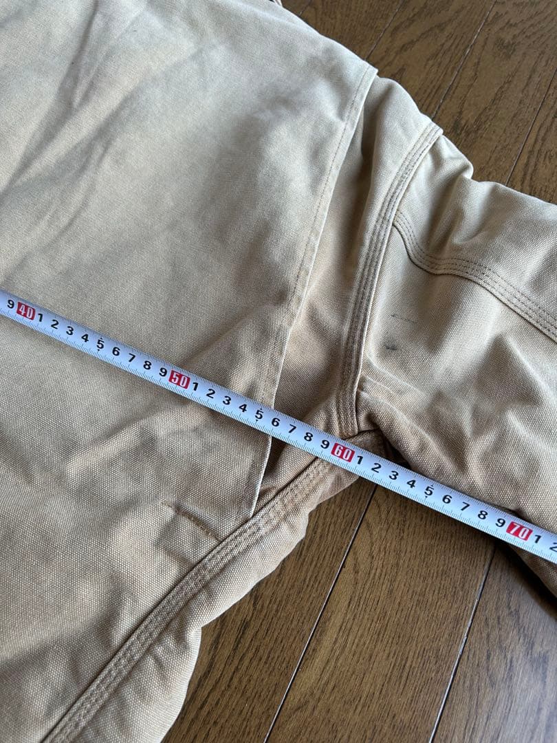 90〜00s カーハート デトロイトジャケット L相当 ベージュ