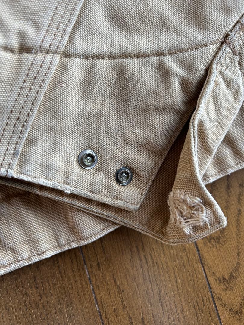 90〜00s カーハート デトロイトジャケット L相当 ベージュ