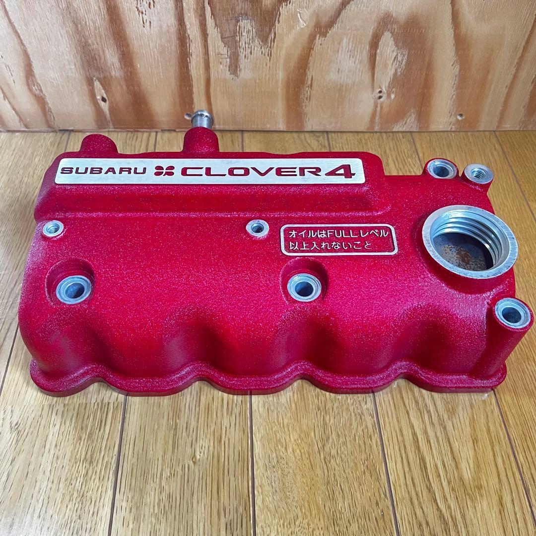 スバル　サンバー　タペットカバー　後期　赤帽仕様　塗装後未使用　結晶塗装