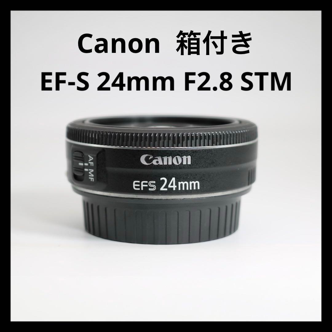 美品 【Canon EF-S 24mm F2.8 STM】単焦点レンズ 安心保証