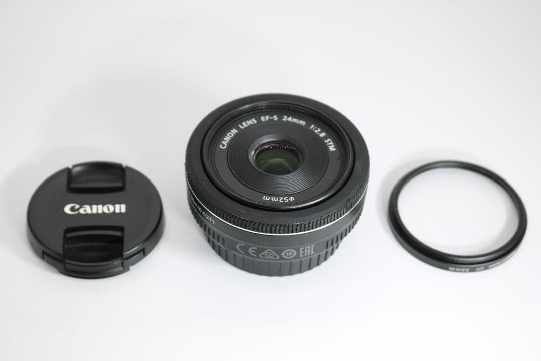 美品 【Canon EF-S 24mm F2.8 STM】単焦点レンズ 安心保証