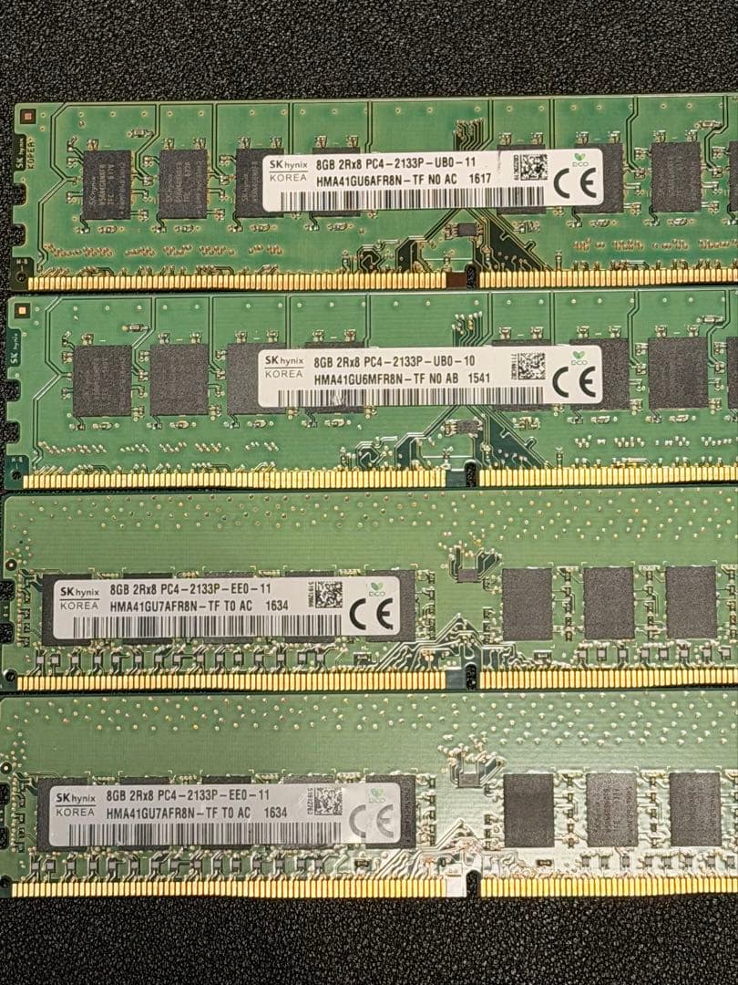 SK Hynix DDR4 8GB 8枚セット