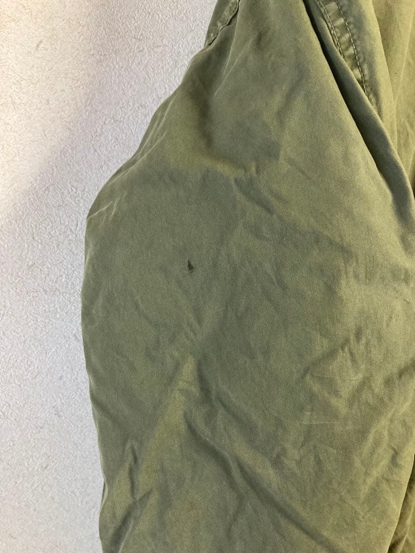 M65フィッシュテールパーカー 黒ジップ　ライナー付USED 1972年製　S