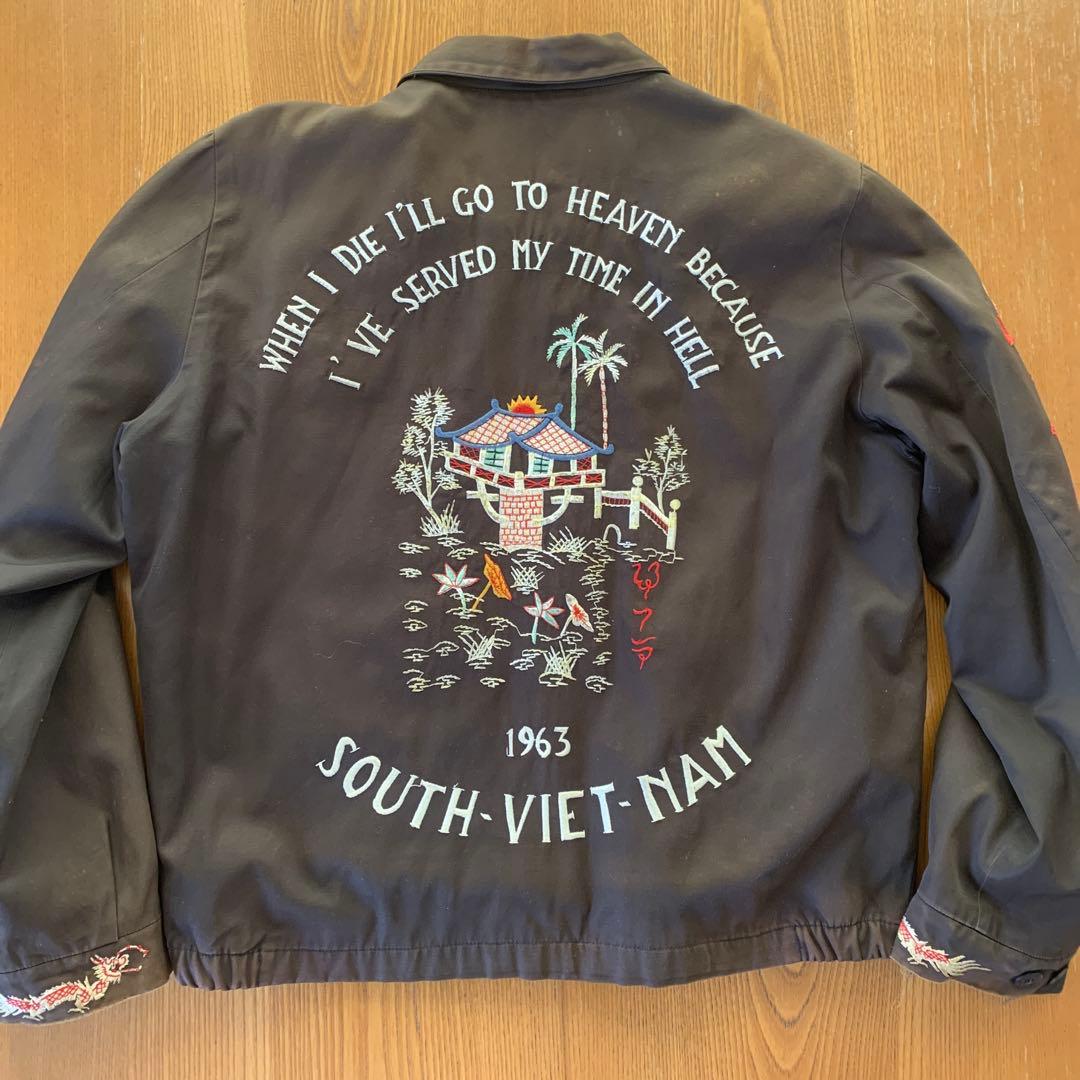 L*K様 雰囲気抜群　40サイズ　シュガーケーン　ベトジャン　刺繍