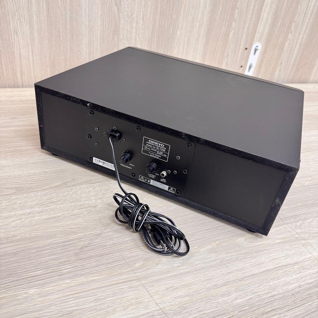 ☆激安‼️ 【極美品】ONKYO SL－T300 アンプ内蔵 サブウーファー