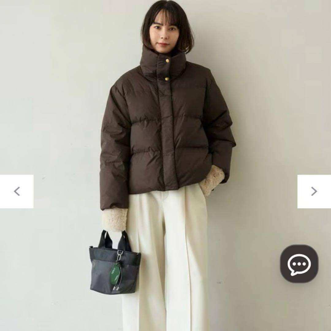 最終値下げ VERY掲載 / 洗濯OK /TAIONコラボダウン ノベルティ付き